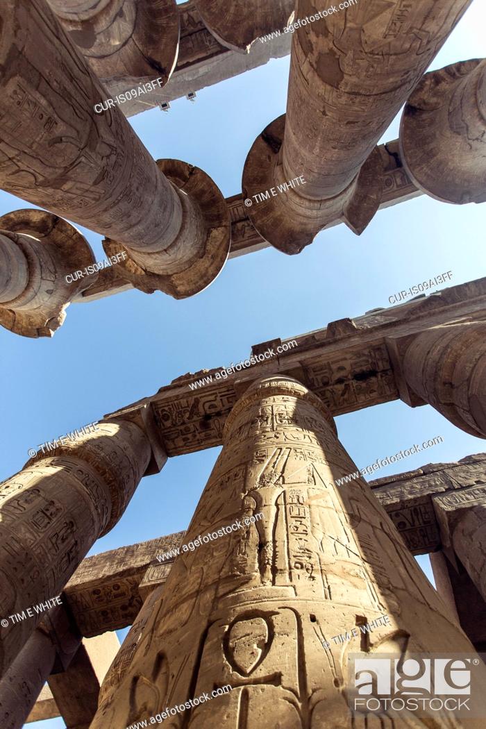 Stock Photo: Karnak Temple Complex, Luxor, Egypt.