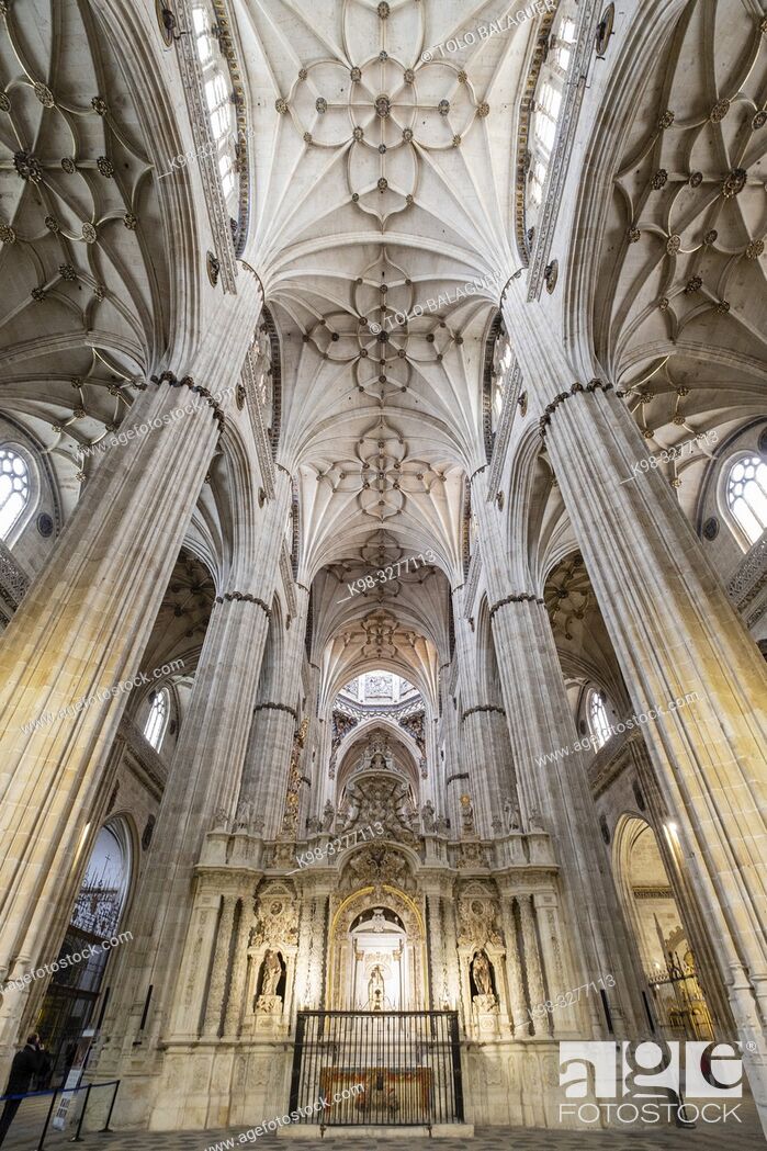 Stock Photo: Catedral de la Asunción de la Virgen, Salamanca, comunidad autónoma de Castilla y León, Spain.