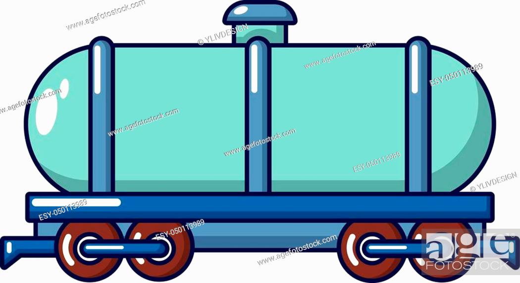 Tank car icon. Cartoon illustration of tank car vector icon for web, Stock  Vector, Vector And Low Budget Royalty Free Image. Pic. ESY-050113989 |  agefotostock