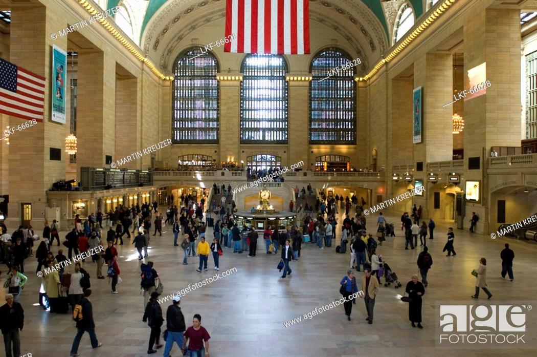 Stock Photo: Grand Central Station, New York.