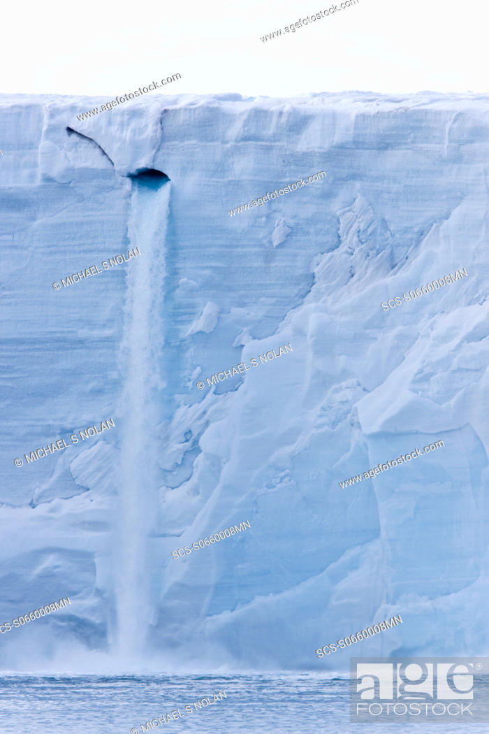 Stock Photo: Views of Austfonna, an ice cap located on Nordaustlandet in the Svalbard archipelago in Norway MORE INFO It is the largest ice cap by area and with 1.