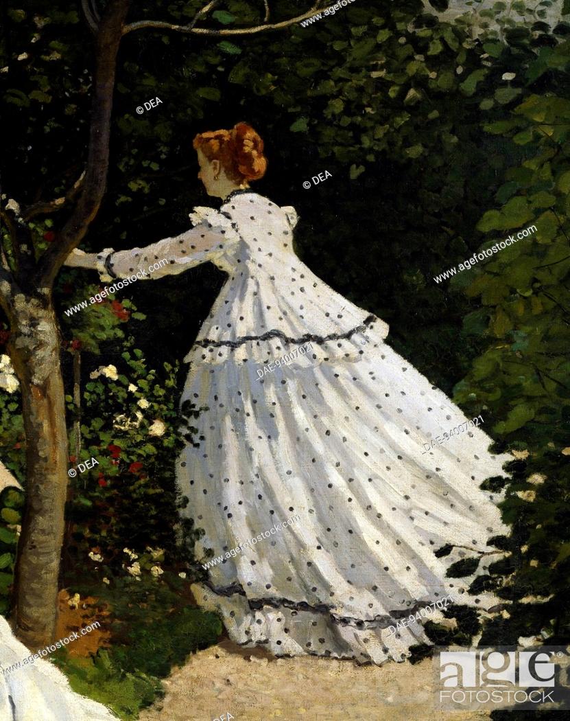 Women In The Garden 1866 1867 By Claude Monet 1840 1926