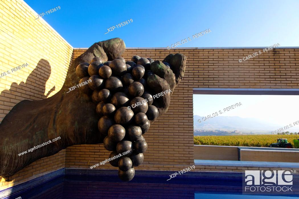 Stock Photo: Museum of Wine Culture in Briones, La Rioja, Spain, Europe.