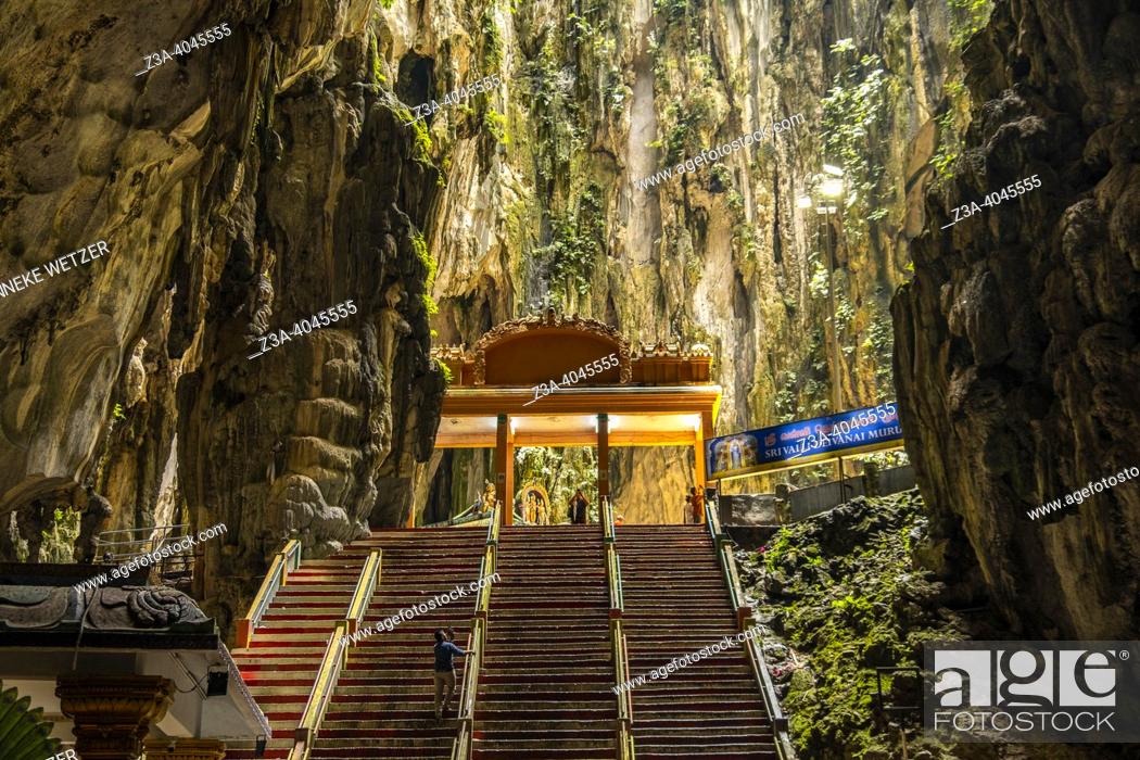 Stock Photo: Batu Caves in Gombak, Selangor, Malaysia, Asia.