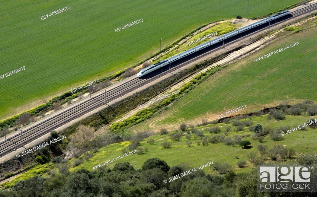 Stock Photo: Train To Cordoba.