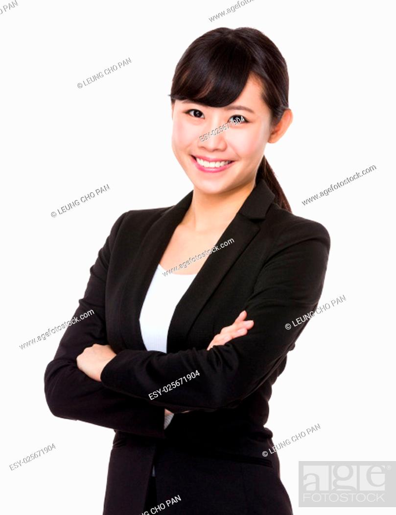 Stock Photo: Asian businesswoman.