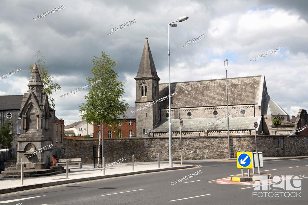 Stock Photo: Former St John's Church, Limerick, Munster province, Ireland.
