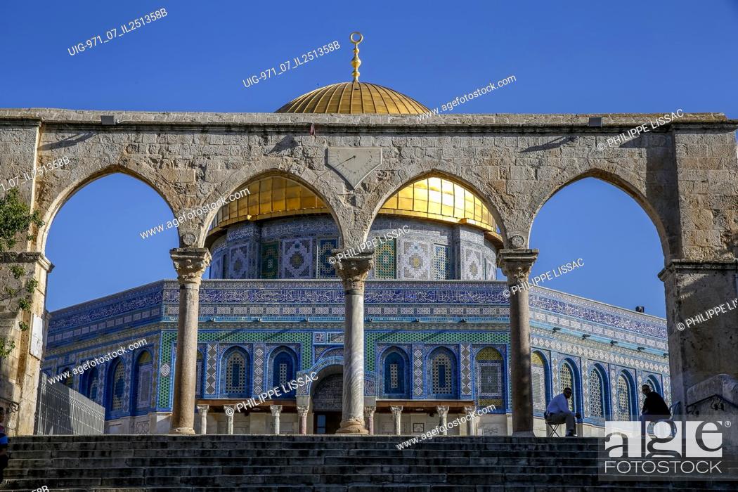Stock Photo: Dome of the Rock, East Jerusalem, Israel.