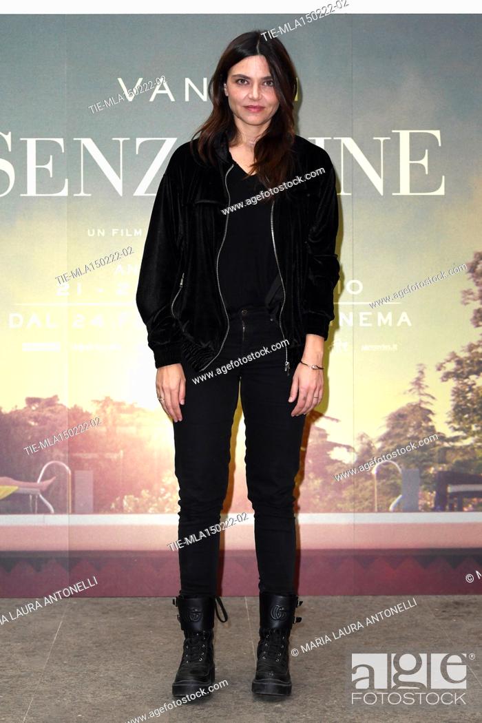 Stock Photo: The director Elisa Fuksas during the photocall, Rome, ITALY-15-02-2022.