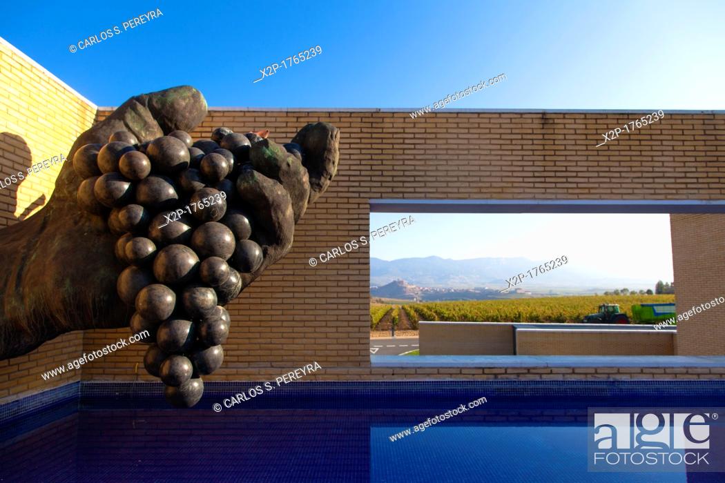 Stock Photo: Museum of Wine Culture in Briones, La Rioja, Spain, Europe.