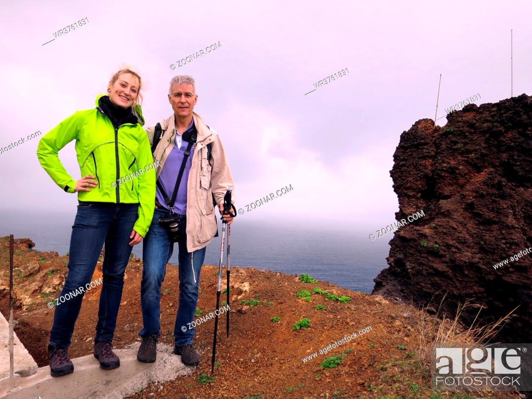 Stock Photo: Wanderung von Canico da Baixo zum Ponta da Atalaia, Canico, Madeira, Portugal.