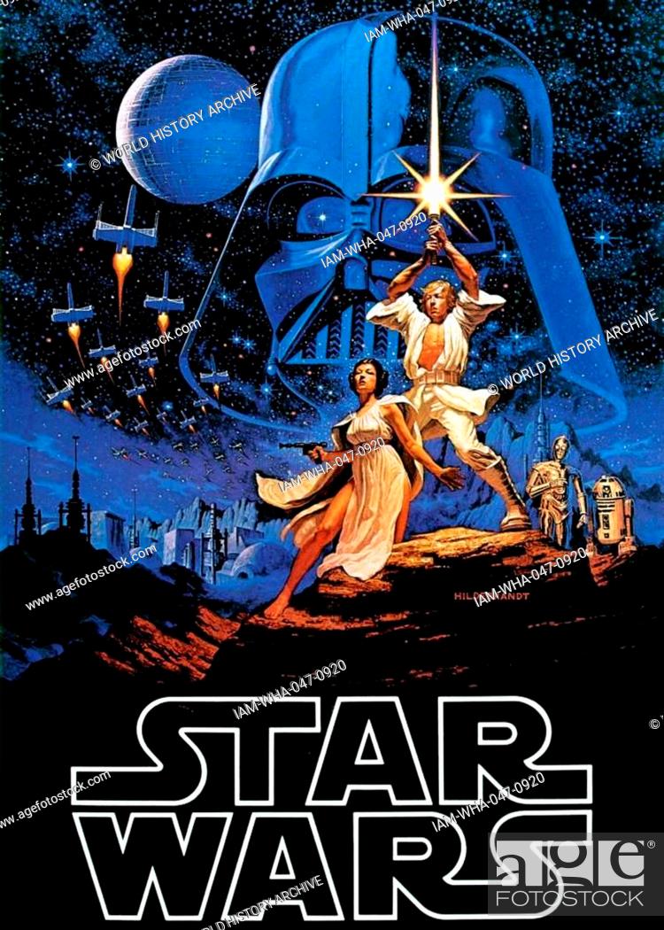 Comparar grupo Oficiales Film poster for George Lucas film 'Star Wars' an American epic space/science  fiction film series..., Foto de Stock, Imagen Derechos Protegidos Pic.  IAM-WHA-047-0920 | agefotostock
