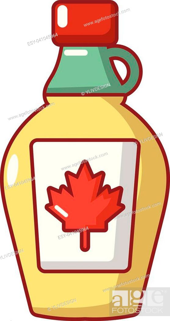 Maple syrup icon. Cartoon illustration of maple syrup vector icon for web,  Stock Vector, Vector And Low Budget Royalty Free Image. Pic. ESY-041045964  | agefotostock