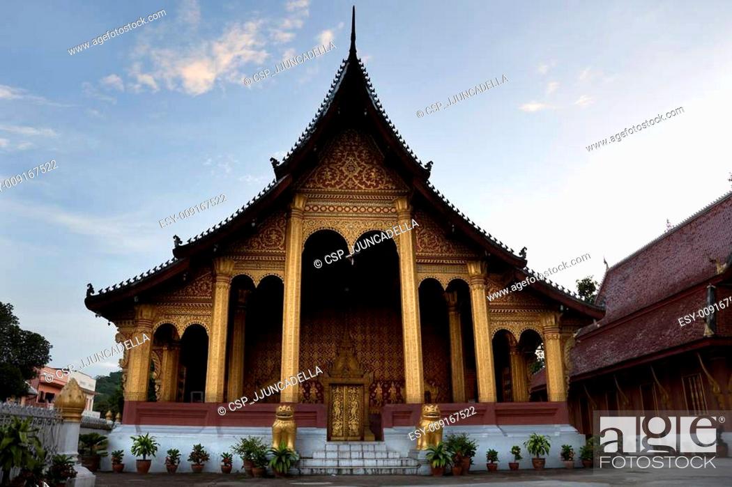 Stock Photo: Wat - Luang Prabang.