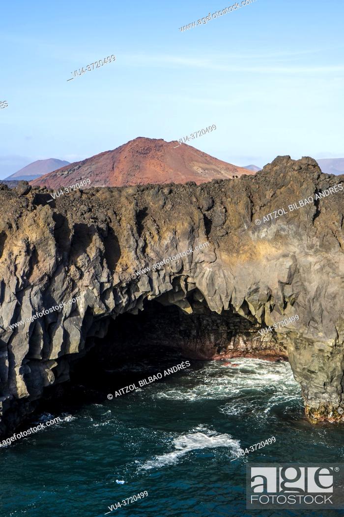 Stock Photo: Lanzarote is a Spanish island, the northernmost and easternmost of the autonomous Canary Islands in the Atlantic Ocean. Located in the centre-west of the island.