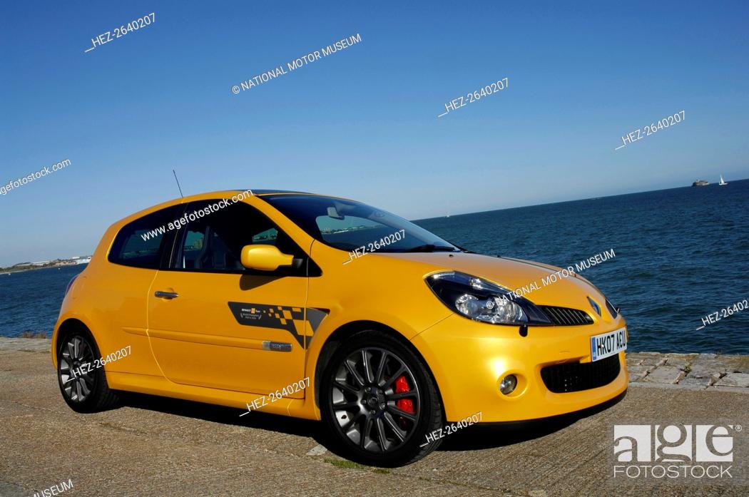  Renault Clio Sport Artist Unknown, Foto de Stock, Imagen Derechos Protegidos Pic.  Foto.  HEZ