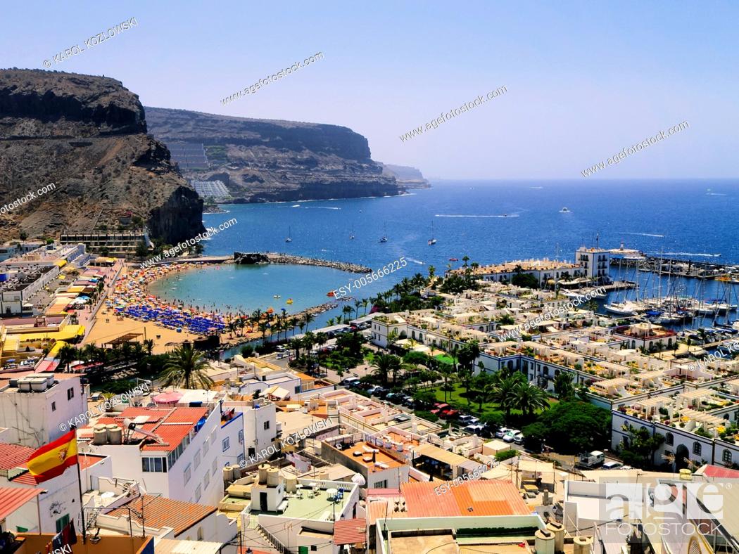 Stock Photo: Puerto Mogan, tourist destination on Gran Canaria, Canary Islands, Spain.