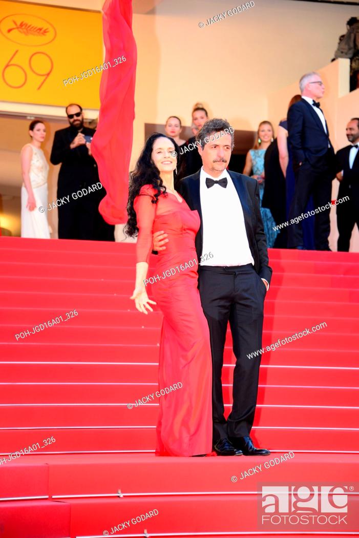 Stock Photo: Sonia Braga Arriving on the red carpet for the film 'Elle' 69th Cannes Film Festival May 21, 2016.