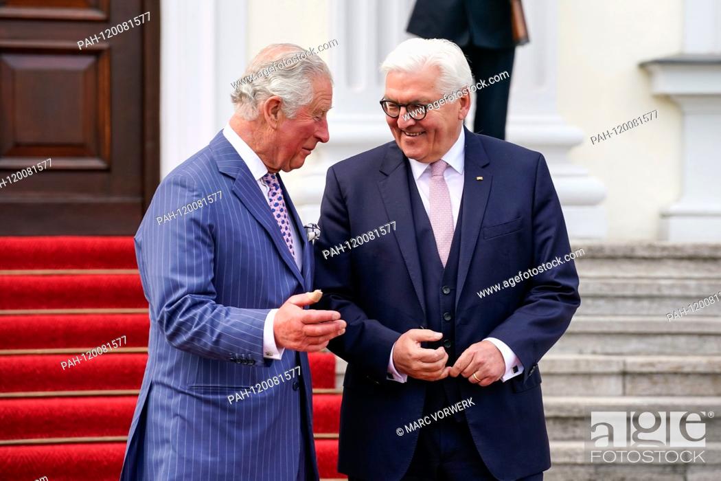 Stock Photo: 07.05.2019, Berlin, Charles Philip Arthur George, Prince of Wales (Prince of Wales) and Duke of Cornwall (Duke of Cornwall).