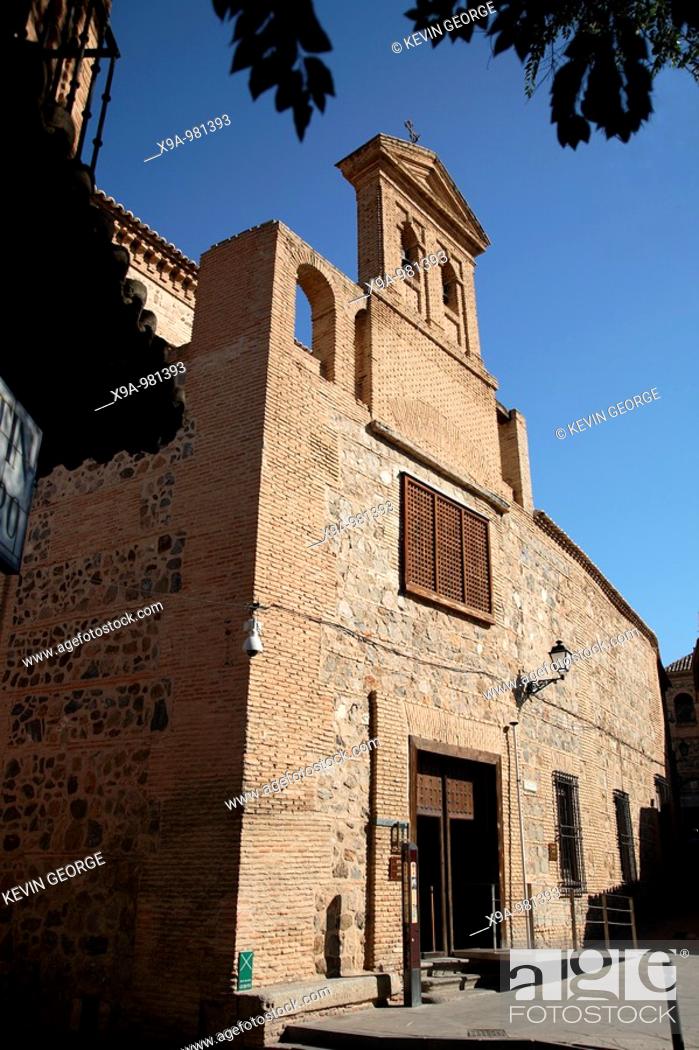 Stock Photo: Synagogue Transito and Sefardi Museum, Toledo, Spain.