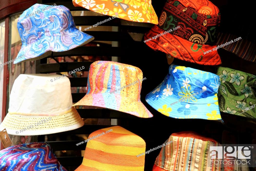Forberedende navn cilia sværge Hats for sale, Prague old town Czech republic, Stock Photo, Picture And  Royalty Free Image. Pic. WE097734 | agefotostock