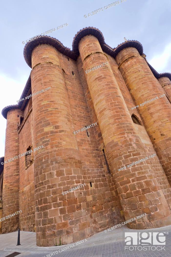 Stock Photo: Monastery of Santa María la Real of Nájera, Cluniac Order, Historic-Artistic National Monument, Nájera, Camino de Santiago, St.