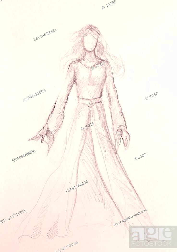 Details more than 120 beautiful dress design sketch