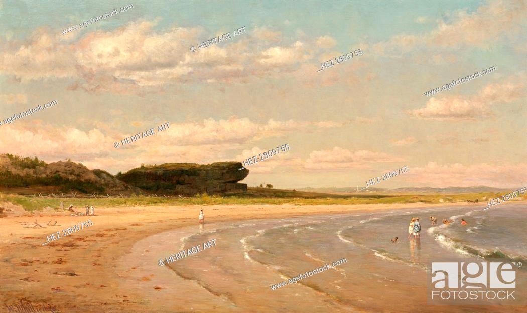 Imagen: Second Beach, Newport, c. 1878/1880. Creator: Worthington Whittredge.