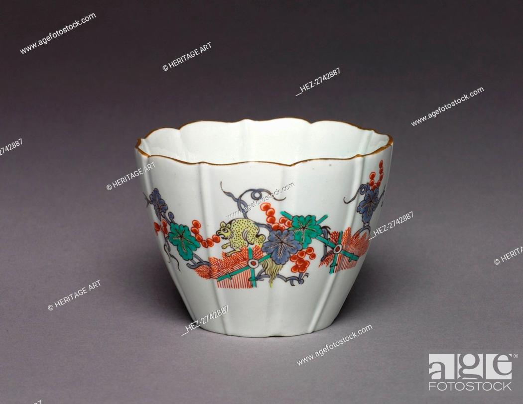 Stock Photo: Tea Cup, c. 1730. Creator: Chantilly Porcelain Factory (French).