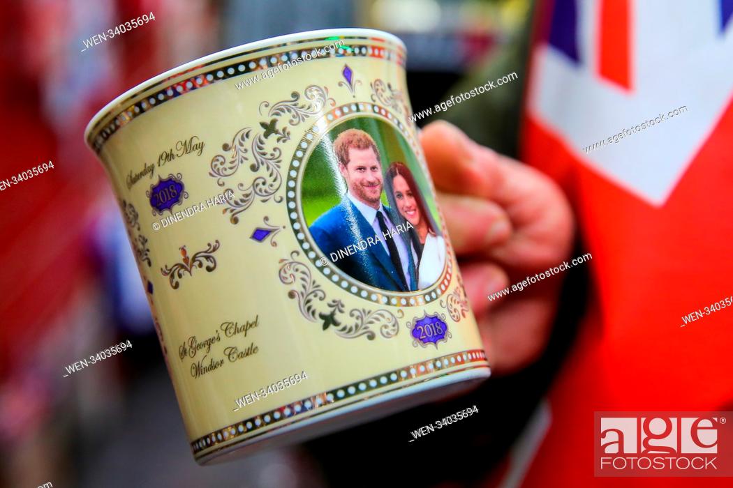 Prince  Harry Megan  Markle  Royal Wedding  Commemorative  Mug 19 th May 2018 