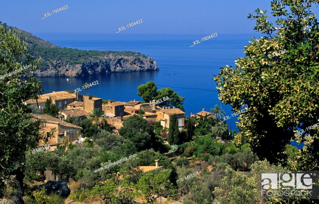 Stock Photo: LLucalcari Village. Majorca island. Spain.