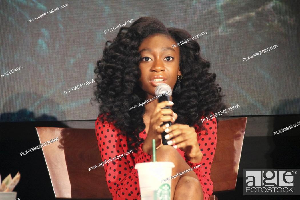 Stock Photo: Shahadi Wright Joseph 07/10/2019 ""The Lion King"" Press Conference held at the Montage Beverly Hills Luxury Hotel in Beverly Hills, CA. Photo by I.
