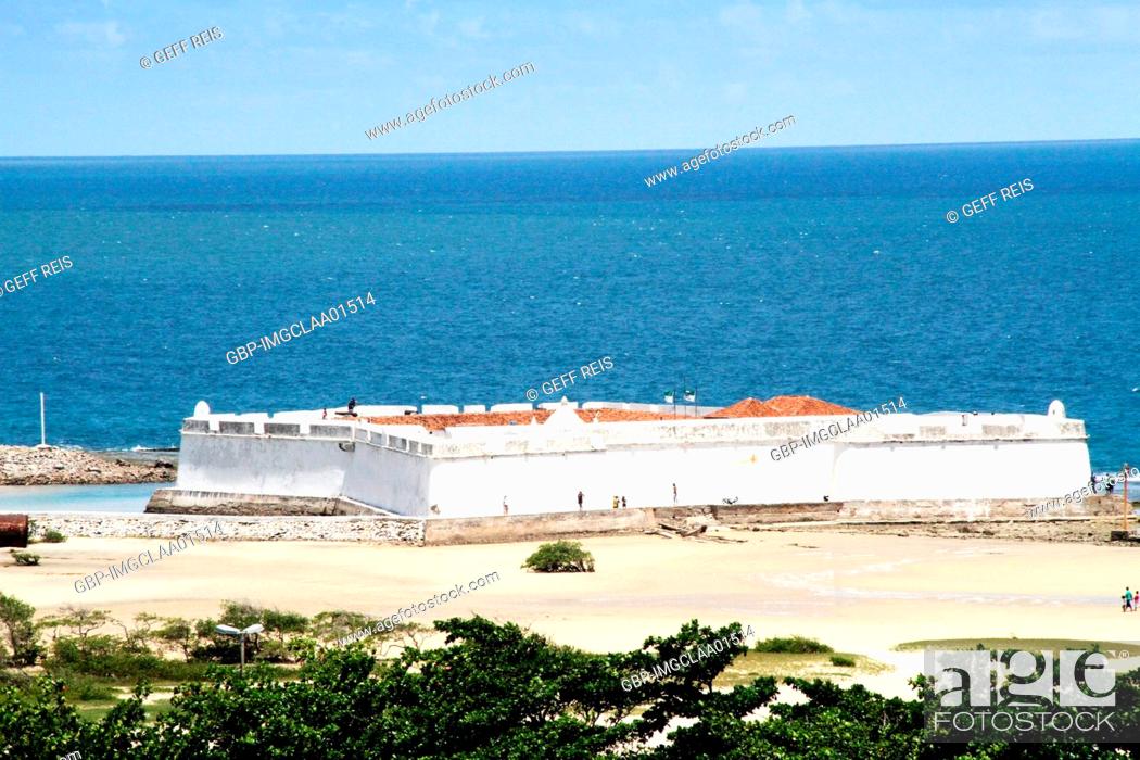 The fortress, Forte dos Reis Magos. Praia do Forte, Natal, Rio Grande do  Norte, Brazil, Stock Photo, Picture And Rights Managed Image. Pic.  GBP-IMGCLAA01514 | agefotostock