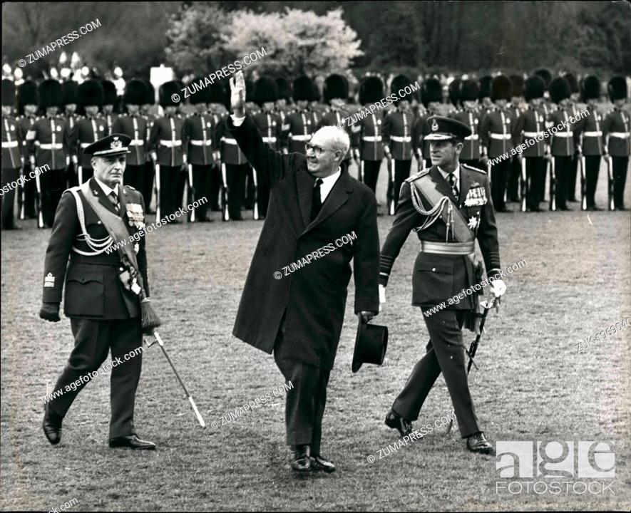 Stock Photo: Apr. 04, 1969 - President Of Italy Here For State Visit: President Saragat of Italy, and his daughter, Signora Santacatterina.