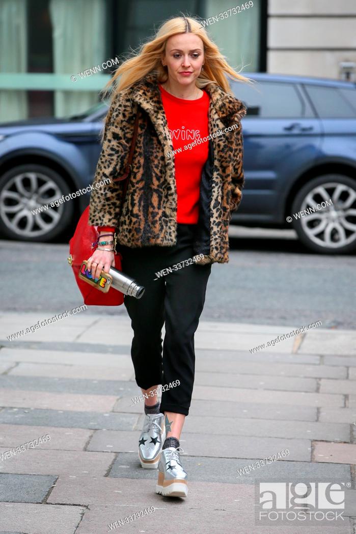 Stock Photo: Fearne Cotton seen leaving BBC Radio Two Studios on Valentine Day in London Featuring: Fearne Cotton Where: London, United Kingdom When: 14 Feb 2018 Credit:.