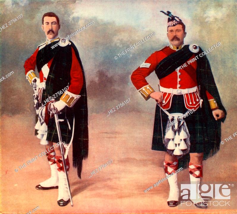 Stock Photo: 'The Cape Town Highlanders', 1900. Creator: JE Bruton.